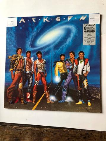 Jacksons : It's Here (1984 ; couverture à rabat), Envoi