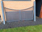 Gemetalliseerde poort, Tuin en Terras, Tuinpoorten, Ophalen, Zo goed als nieuw