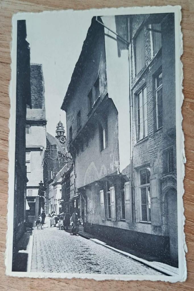 postkaart Diest - Hoek der Guido Gezellestraat, Ophalen of Verzenden, Ongelopen, Vlaams-Brabant
