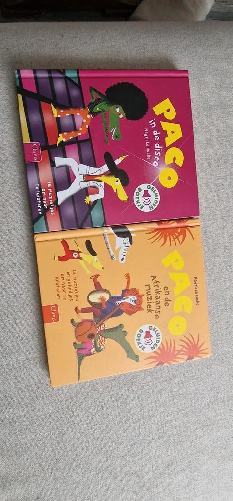 Magali Le Huche - Paco in de disco, en de afrikaanse muziek, Boeken, Prentenboeken en Plaatjesalbums, Gelezen, Ophalen