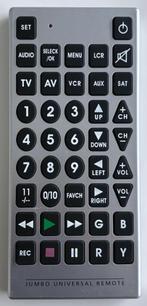 JUMBO mega afstandsbediening voor alle merken 28x12x2 cm, Ophalen of Verzenden, Gebruikt, Receiver of Versterker