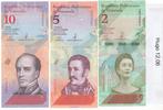 VENEZUELA - 2-5 en 10 Bolivares - UNC, Enlèvement ou Envoi, Série