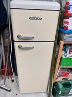 koel  vriescombinatie retro look cream, Elektronische apparatuur, Ophalen, Gebruikt, Met aparte vriezer, Energieklasse A of zuiniger