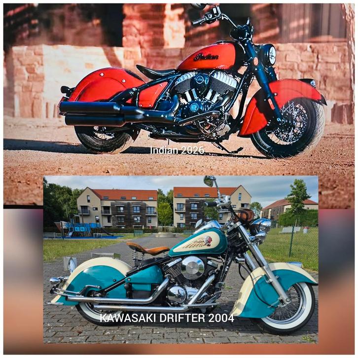 MOTO KAWASAKI DRIFTER 800 Cc 2004, Motoren, Onderdelen | Kawasaki, Gebruikt, Ophalen