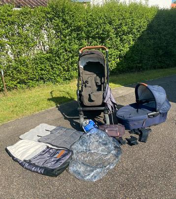 Mutsy Evo wandelwagen met veel extra’s en toebehoren, Enlèvement, Utilisé, Mutsy