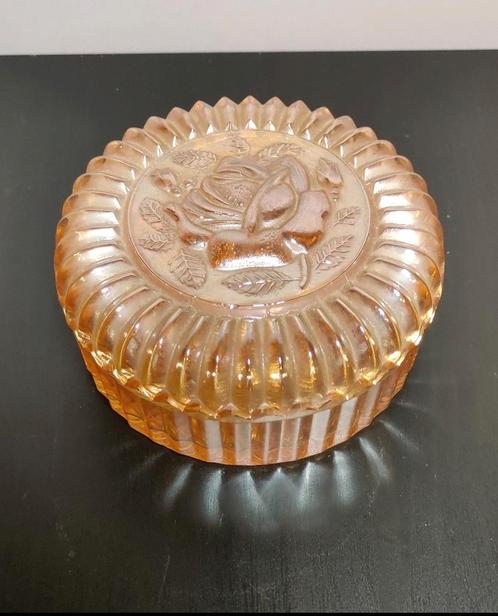 Art-déco bonbonnière, Antiek en Kunst, Antiek | Glaswerk en Kristal, Ophalen of Verzenden