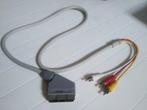 Scart naar VA composiet, tulp of cinch stekkers, Ophalen of Verzenden, Zo goed als nieuw, Minder dan 2 meter, Tv-kabel