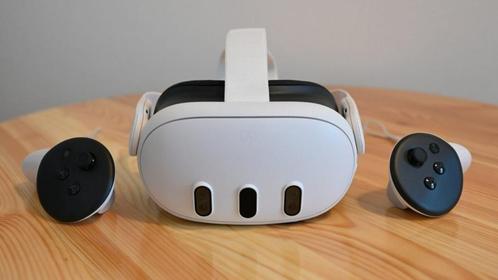 Meta Quest 3S VR-bril, Games en Spelcomputers, Virtual Reality, Zo goed als nieuw, Overige platformen, VR-bril, Ophalen