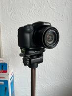Panasonic Lumix camera + brons/bruinig statief Hama, Ophalen, Gebruikt, Camera, Panasonic
