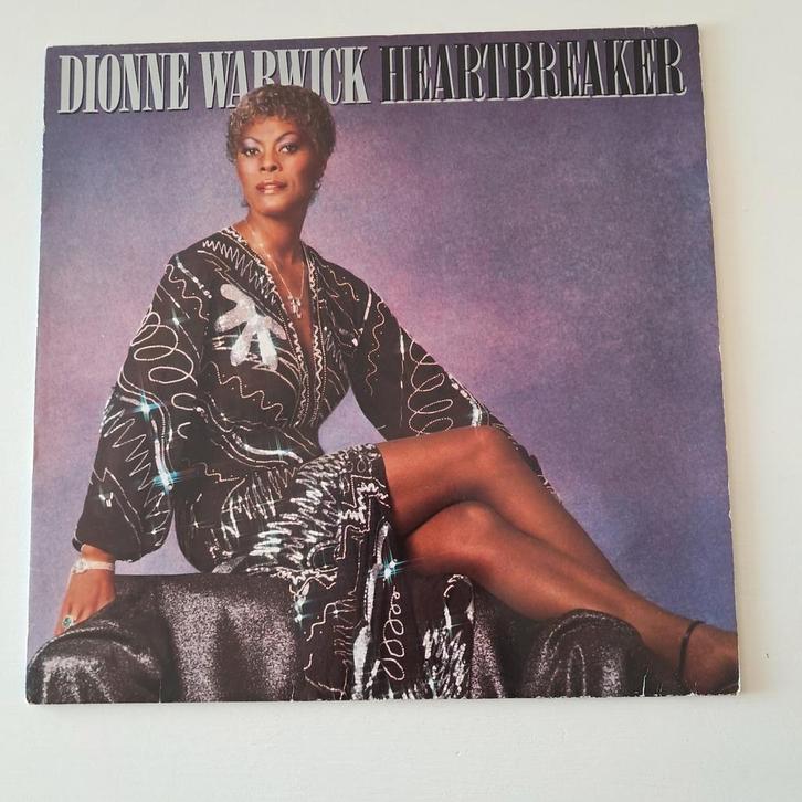 Dionne Warwick Heartbreaker LP  2+1, Cd's en Dvd's, Vinyl | R&B en Soul, Gebruikt, Ophalen of Verzenden