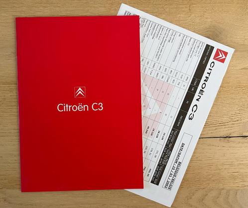 Citroën C3 BE-NL brochure met prijslijst, Boeken, Auto's | Folders en Tijdschriften, Citroën, Ophalen of Verzenden