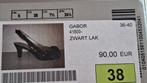 Gabor : Mooie feestelijke damespump, open voet en hakje., Kleding | Dames, Pumps, Zwart, Gabor, Ophalen of Verzenden