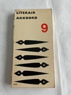 Literair akkoord 9 :1966 ( Gust Gils, Masereel, Walravens, Boeken, Gelezen, Bruna, Ophalen of Verzenden, Nederland