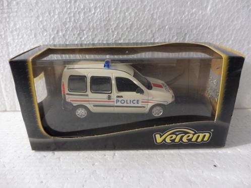 1:43 Verem V286 Renault Kangoo Police politie Solido, Hobby & Loisirs créatifs, Voitures miniatures | 1:43, Comme neuf, Voiture