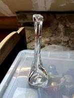 Porte-bougie moderniste vintage en cristal, Ophalen