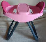 Smoby eetstoel voor 2 poppen babyborn, Ophalen of Verzenden, Gebruikt
