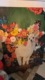 Canvas met Alpaca, Huis en Inrichting, Ophalen