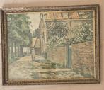 Scène à l'aquarelle de Ketty Gilsoul-Hoppe, Antiquités & Art, Art | Peinture | Classique, Envoi