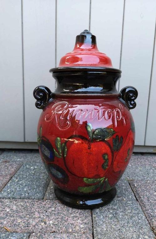 Keramiek Rumtopf pot West Germany, Antiek en Kunst, Antiek | Keramiek en Aardewerk, Ophalen of Verzenden