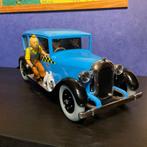 Tintin - Le taxi de Tintin en Amerique 1/12e, Collections, Enlèvement, Tintin, Comme neuf, Statue ou Figurine