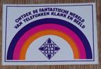 Vintage sticker Telefunken retro autocollant elektro, Comme neuf, Enlèvement ou Envoi, Marque