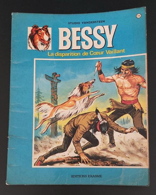 Strip Bessy - La disparition de Coeur Vaillant - 1968, Boeken, Stripverhalen, Gelezen, Eén stripboek, Ophalen of Verzenden