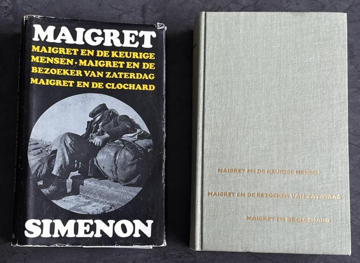 Georges Simenon - Maigret bundel van 3 verhalen, Boeken, Detectives, Gelezen, Ophalen of Verzenden