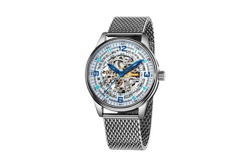 Akribos XXIV AK446SS horloge Nieuw, Handtassen en Accessoires, Horloges | Heren, Nieuw, Polshorloge, Overige merken, Staal, Staal