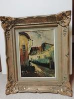 Peinture sur toile signé, Enlèvement