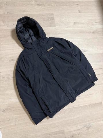 ️ Napapijri Geographic Winterjas – Donkerblauw – Warm beschikbaar voor biedingen