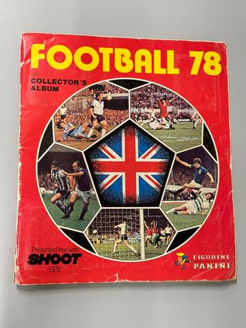 1978 78 PANINI Football Voetbal Sticker Album 100% compleet