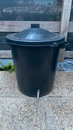Vuilbak met kraantje, Huis en Inrichting, Ophalen, Kunststof, 50 tot 75 cm, 40 liter of meer