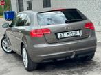 Audi A3 Sportback 2.0TDi Start/Stop Boite Auto Gps cuir, Auto's, Beige, Leder, Bedrijf, 5 deurs