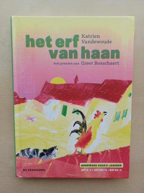 Het Erf van Haan - De Eenhoorn - AVI Start -> AVI M3, Livres, Livres pour enfants | Jeunesse | Moins de 10 ans, Comme neuf, Fiction général