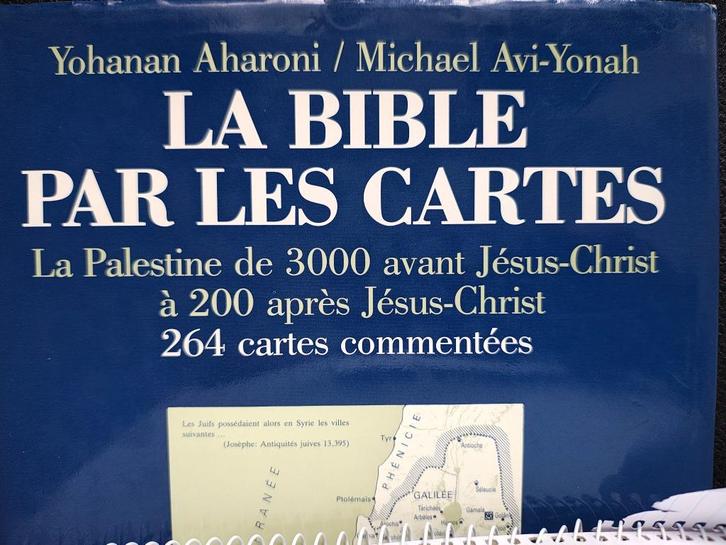 Livre RARE la Bible par les cartes Palestine Israël histoire, Boeken, Geschiedenis | Wereld, Gelezen, Verzenden
