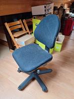 bureaustoel, Huis en Inrichting, Bureaustoelen, Ophalen, Gebruikt, Blauw, Bureaustoel