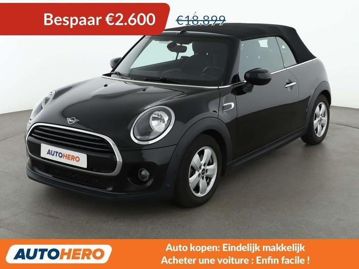 MINI Cooper Cabrio Cooper (bj 2019, automaat), Auto's, Mini, Te koop, Cabrio, ABS, Achteruitrijcamera, Airbags, Airconditioning