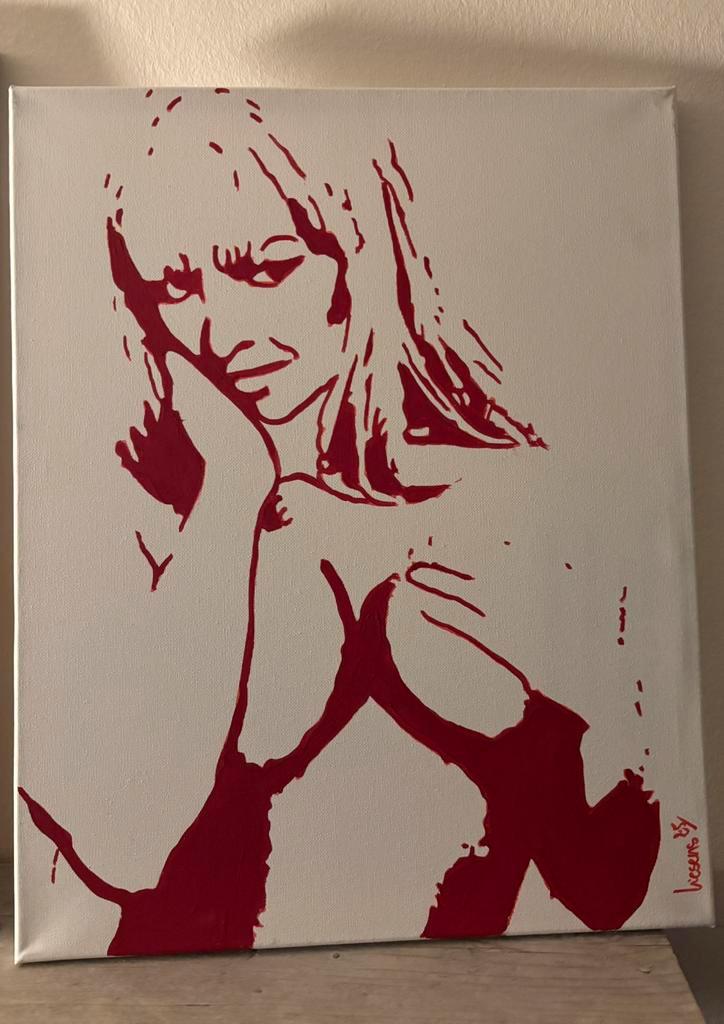 ´Lovely’ van Antwerpse schilder Antoine Liesens, Antiek en Kunst, Kunst | Schilderijen | Modern, Ophalen of Verzenden