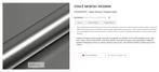 Hexis Gris titanium satijnen bekledings- en wikkelrollen, Ophalen of Verzenden