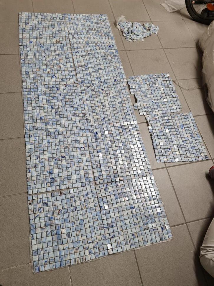 Feuilles de mosaïque neuves – 30x30 cm, Doe-het-zelf en Bouw, Tegels, Zo goed als nieuw, Ophalen