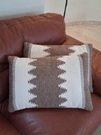 Design kussens, Maison & Meubles, Enlèvement, Comme neuf, Beige, Rectangulaire