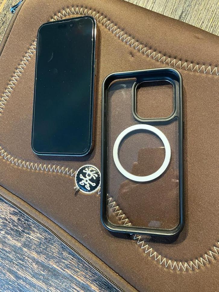 Apple iPhone 14 PRO 128 Go violet foncé, Télécoms, Téléphonie mobile | Apple iPhone, Comme neuf, 128 GB, Sans abonnement, Sans simlock