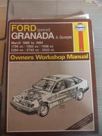 Ford Grenada, Haynes, Autoboeken, Utilisé, Enlèvement ou Envoi