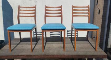 6 vintage stoelen van Wilhelm Benze jaren 60. beschikbaar voor biedingen
