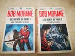 Bob Morane (2 romans - Les dents du tigre 1 et 2)., Livres, Fantastique, H. Vernes., Utilisé, Enlèvement ou Envoi