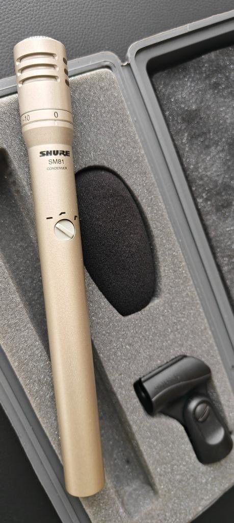 SM81 condensator-instrument microfoon, Muziek en Instrumenten, Microfoons, Zo goed als nieuw, Studiomicrofoon, Ophalen of Verzenden