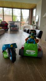 Tortue Ninja avec 2 véhicules, Enfants & Bébés, Enlèvement ou Envoi, Comme neuf