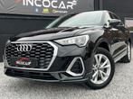 Audi Q3 Sportback e-tron * S Line * HANDELAAR of EXPORT*, Auto's, 4 cilinders, Zwart, Leder, 5 deurs