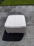 POUF BEIGE : marque Cassina 60cm x 60cm x hauteur 42cm, Ophalen, Gebruikt, Metaal