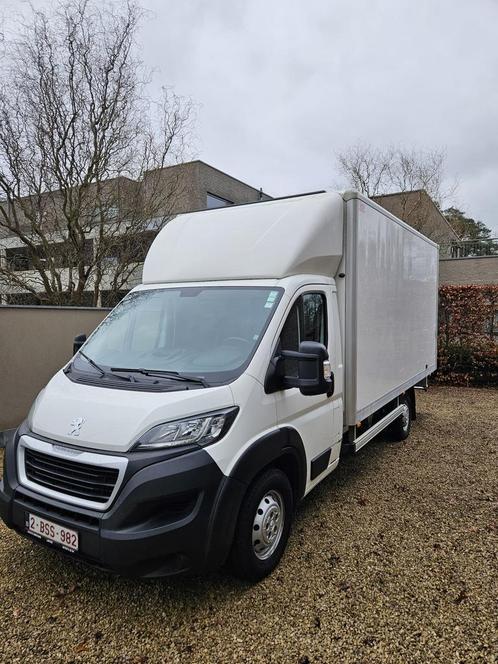 HDi 435 L4 16.115 +TVA, Auto's, Peugeot, Particulier, Boxer, Diesel, Euro 6, Handgeschakeld, Wit, Zwart, Stof, Onderhoudsboekje